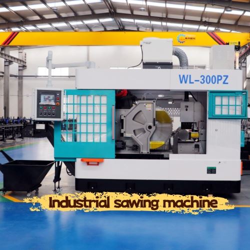 Grande machine de sciage de coupe industrielle